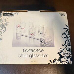 Tic-Tac-Toe Shot Glass Set – 10 Piece Set